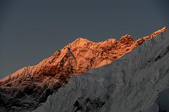 03 Sunrise On Lhotse Shar, Lhotse Middle And Lhotse Main From The Climb From Lhakpa Ri Camp I To The Summit